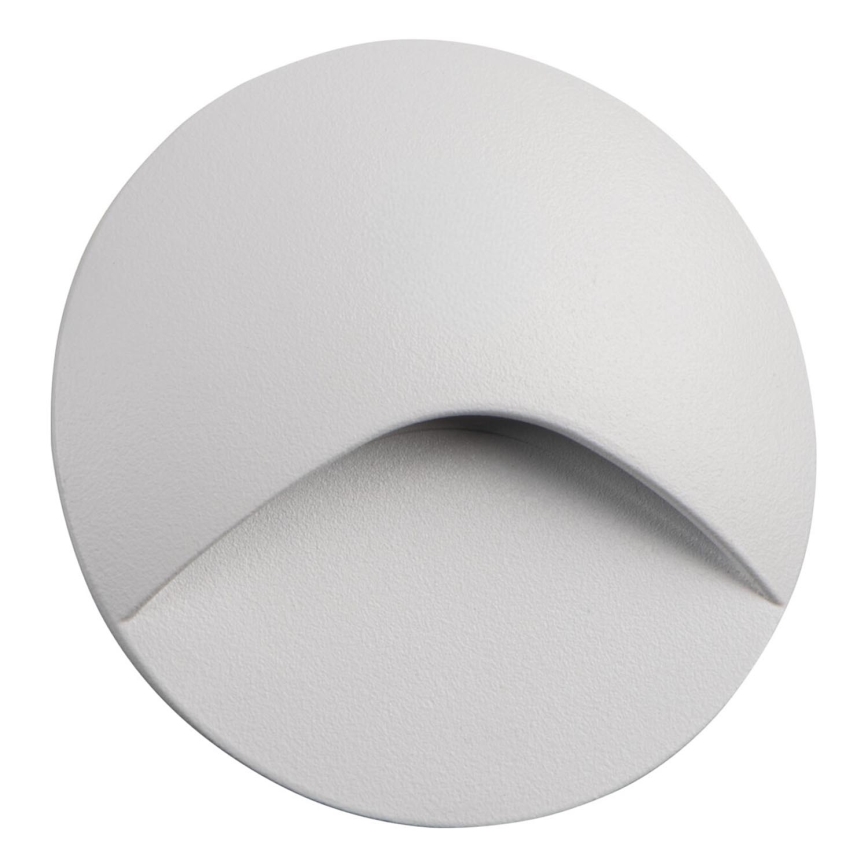 LED trappearmatur EXIN LED/2,5W/230V 3000K IP65 hvid rund