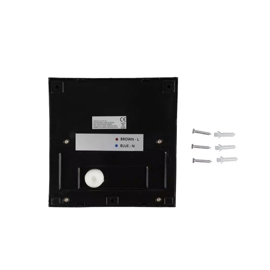LED trappearmatur LED/3W/230V 3000K IP65