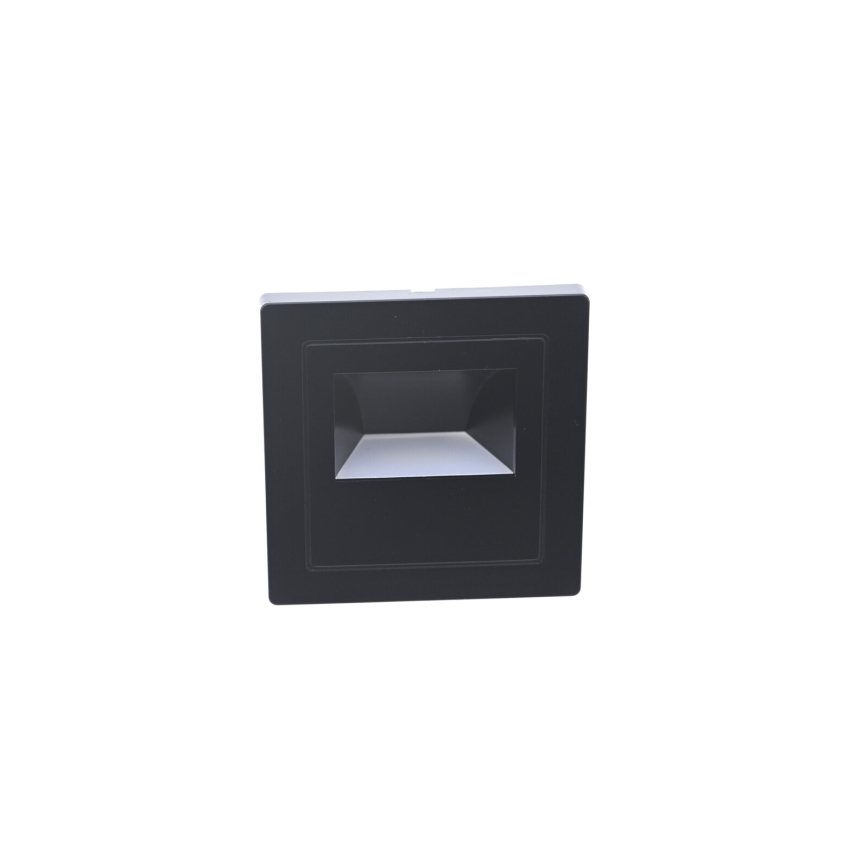 LED Trappearmatur LED/3W/230V 6000K sort