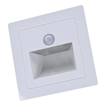 LED trappearmatur med bevægelses- og skumringssensor LED/3W/230V 3000K hvid