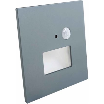 LED trappearmatur med bevægelses- og skumringssensor LED/1,5W/230V 3000/4000/6000K antracit