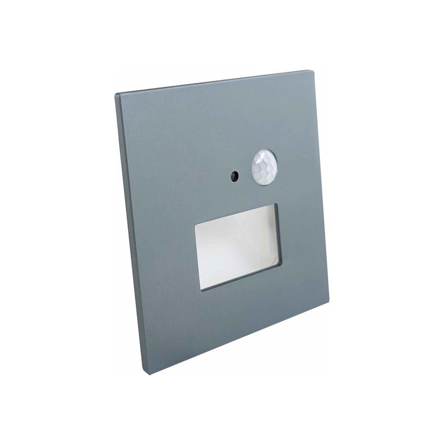 LED trappearmatur med bevægelses- og skumringssensor LED/1,5W/230V 3000/4000/6000K antracit