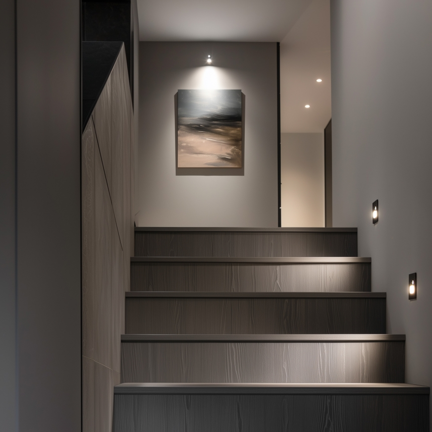 LED trappelampe med bevægelsessensor LED/1,5W/230V 3000K/4000K/6500K