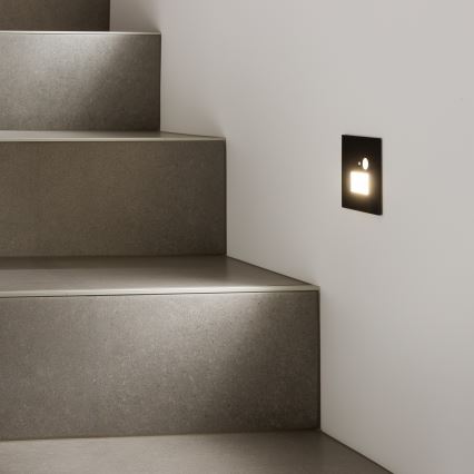 LED trappelampe med bevægelsessensor LED/1,5W/230V 3000K/4000K/6500K