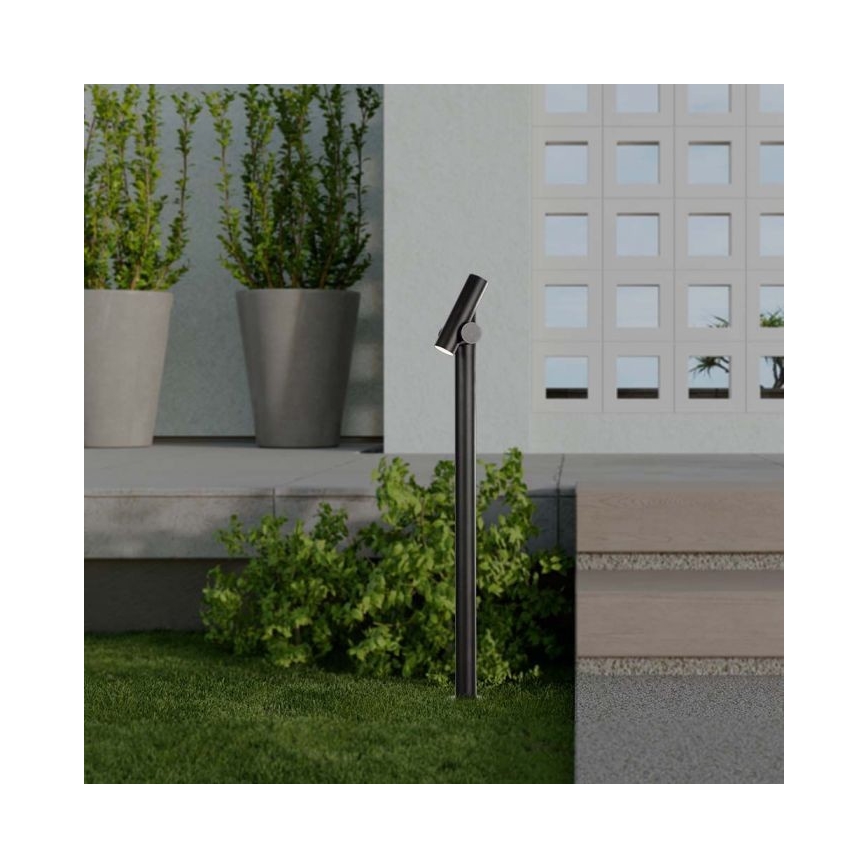 LED Udendørs flexible lampe LED/4W/230V 3000K IP44 100 cm sort