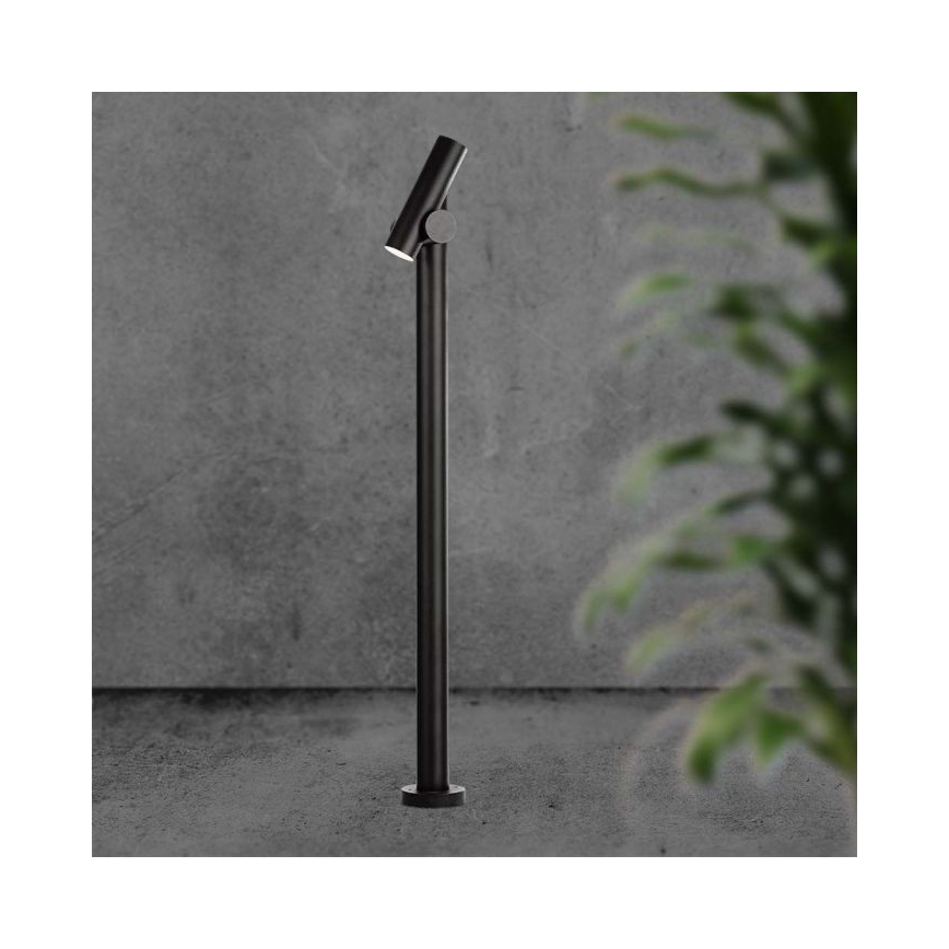 LED Udendørs flexible lampe LED/4W/230V 3000K IP44 100 cm sort
