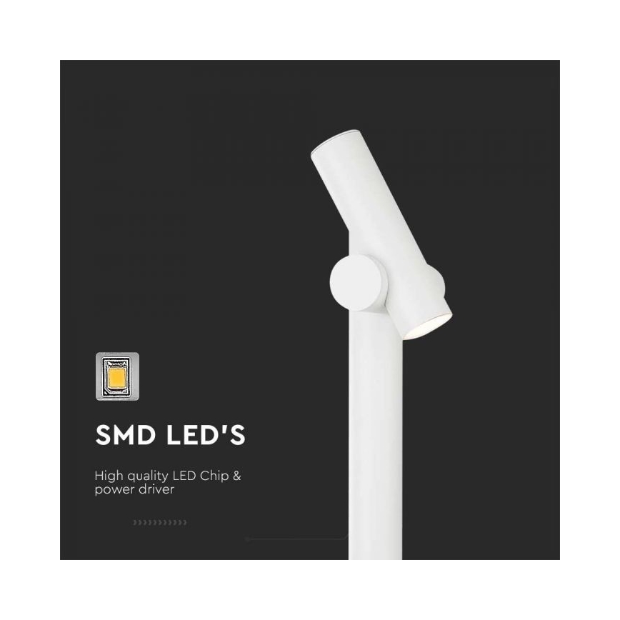 LED Udendørs flexible lampe LED/4W/230V 4000K IP44 100 cm hvid