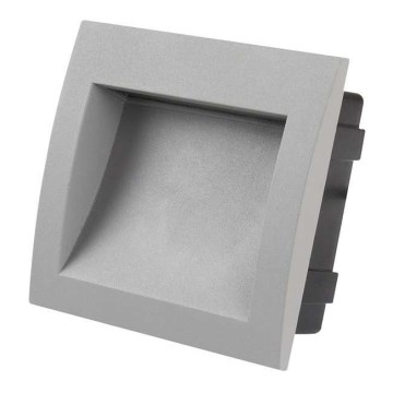 LED Udendørs Indbygget natlampe BUILT-IN 1xLED/3W varm hvid IP65
