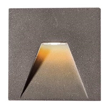 LED udendørs indbygningsarmatur SPACE LED/4W/230V IP65 grå