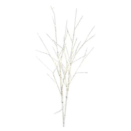 LED udendørs juledekoration 100xLED/3xAA varm hvid IP44