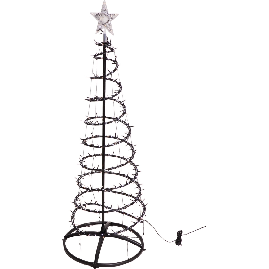 LED udendørs juledekoration 524xLED/230V 15 funktioner 150 cm IP44 varm hvid juletræ