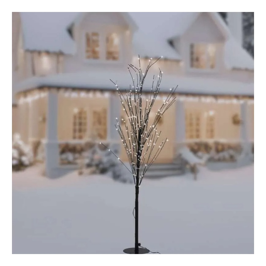 LED udendørs juledekoration 600xLED/3,8W/230V 120 cm varm hvid IP44