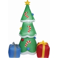 LED Udendørs juledekoration LED/8,4W/12/230V 180 cm IP44 juletræ og gaver