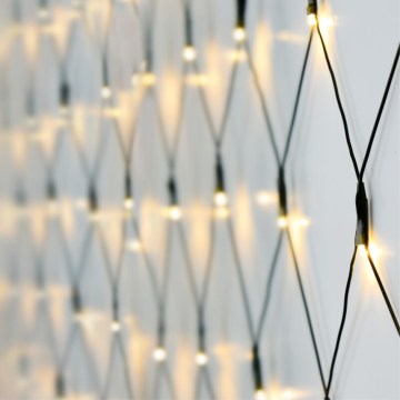LED udendørs julegardin 320xLED/230V 3x1,5 m IP44 varm hvid