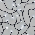 LED udendørs julelyskæde 100xLED/10m IP44 kold hvid