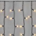 LED udendørs julelyskæde 100xLED/1x2m IP44 varm hvid