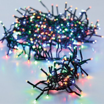 LED udendørs julelyskæde 1512xLED/230V/8 funktioner 14 m IP44 multifarvet