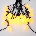 LED udendørs julelyskæde 20xLED/230V 14,5 m IP44 varmhvid