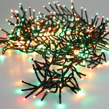 LED Udendørs julelyskæde 576xLED/230V/8 funktioner 7,2 m IP44 multifarvet