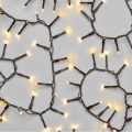 LED udendørs julelyskæde 600xLED/17m IP44 varm hvid