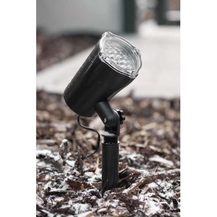 LED udendørs juleprojektor LED/3,6W/230V IP44 kold hvid