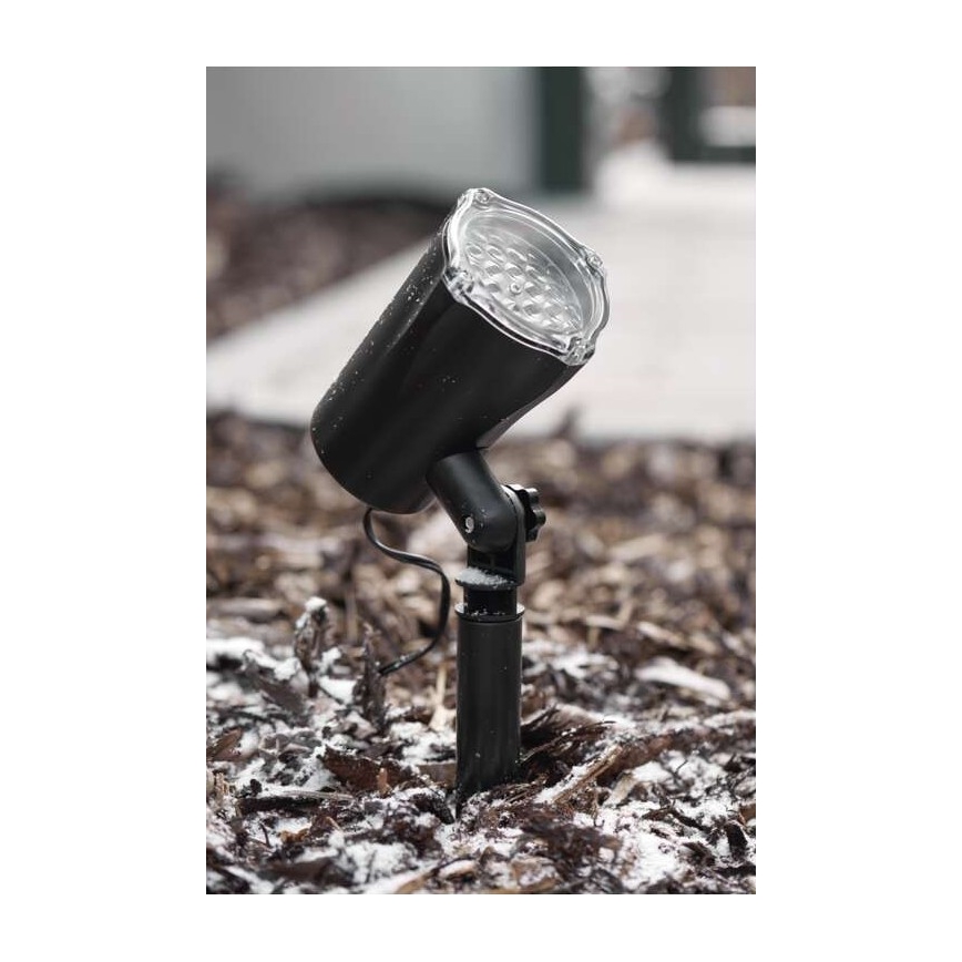 LED udendørs juleprojektor LED/3,6W/230V IP44 kold hvid