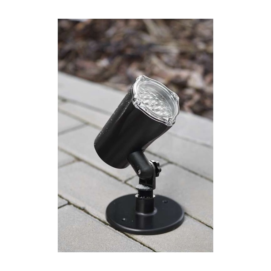 LED udendørs juleprojektor LED/3,6W/230V IP44 kold hvid