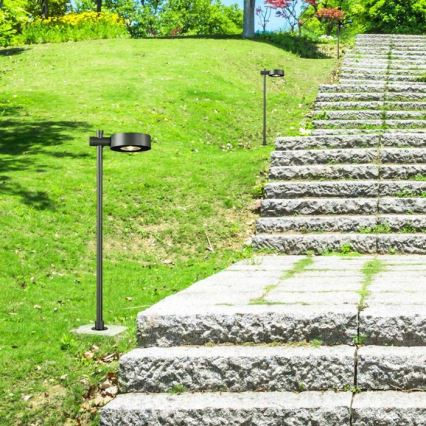 LED udendørs lampe 7W/230V 3000K IP65 sort 102 cm