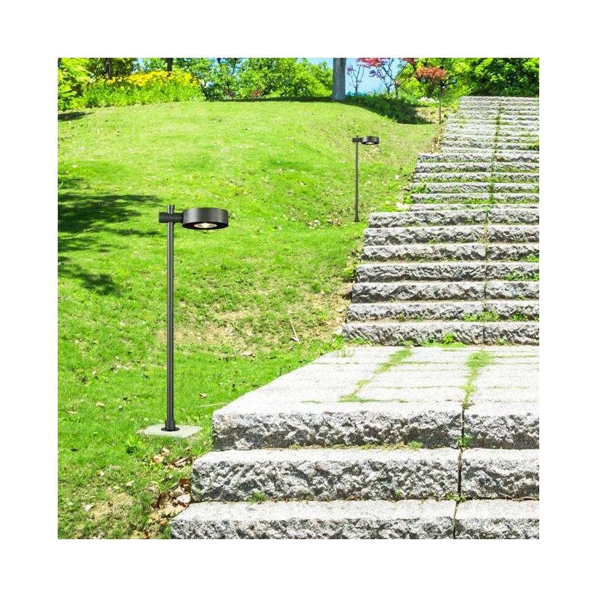 LED udendørs lampe 7W/230V 3000K IP65 sort 102 cm