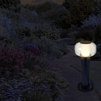 LED udendørs lampe MALAGA LED/12W/230V 40 cm IP44 sort