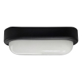 LED udendørs loftlampe 8W/230V 4200K Ø 14 cm IP64 hvid