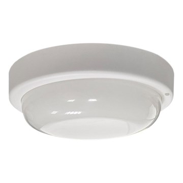 LED udendørs loftlampe LED/8W/230V 4200K Ø 14 cm IP64 hvid