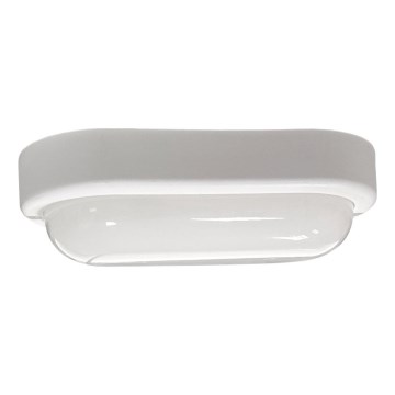 LED Udendørs loftlampe LED/8W/230V 4200K Ø 14 cm IP64 hvid