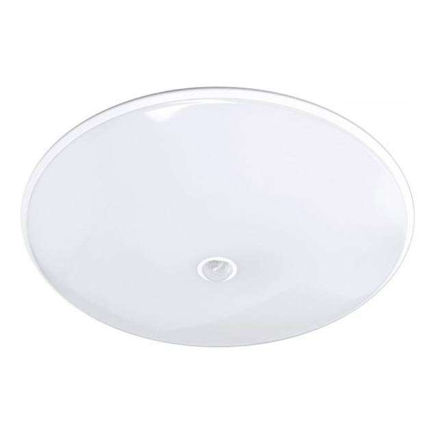 LED udendørs loftlampe med sensor VISTA LED/15W/230V Ø 26 cm IP54 hvid