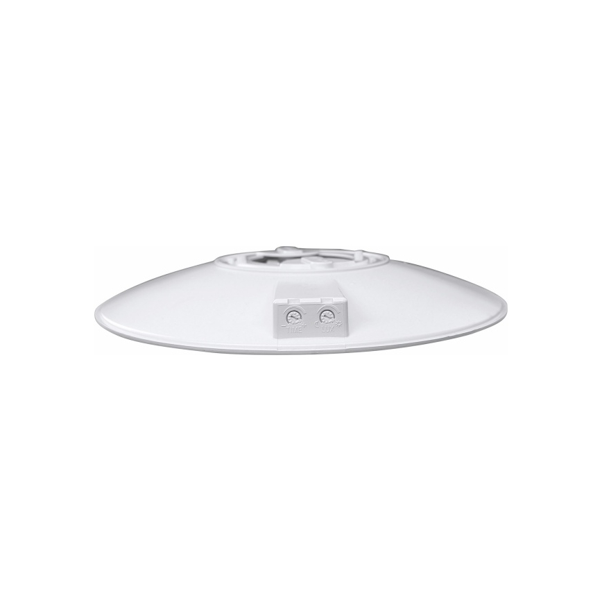 LED udendørs loftlampe med sensor VISTA LED/15W/230V Ø 26 cm IP54 hvid