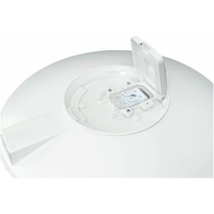 LED udendørs loftlampe med sensor VISTA LED/15W/230V Ø 26 cm IP54 hvid