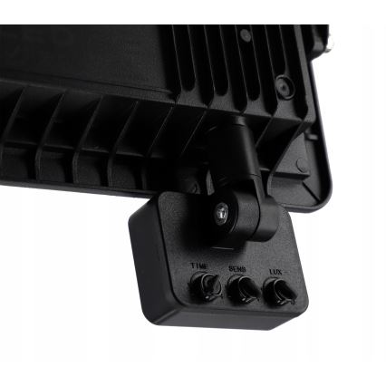 LED-udendørsreflektor med bevægelses- og skumringssensor, 100 W, 230 V, 4500 K, IP65, sort