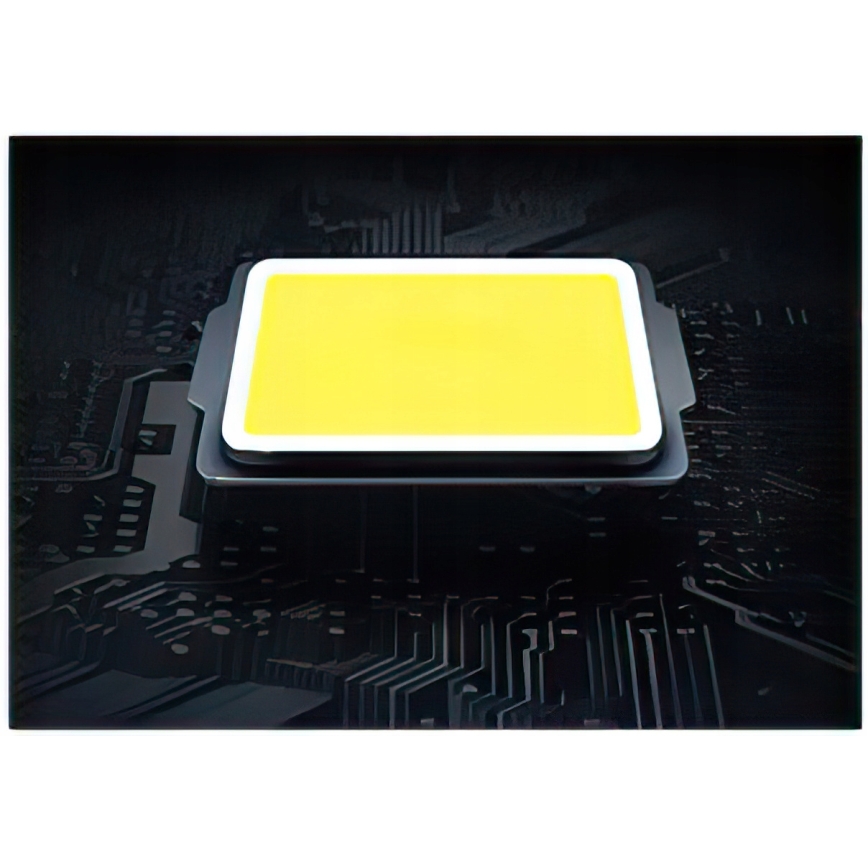 LED-udendørsreflektor med bevægelses- og skumringssensor, 100 W, 230 V, 4500 K, IP65, sort