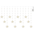 LED udendørs lyskæde 120xLED 3xAA 1,7 m IP44 varm hvid