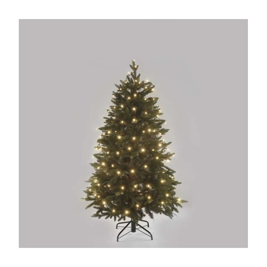 LED udendørs lyskæde 120xLED/3xAA 8,9m IP44 varm hvid