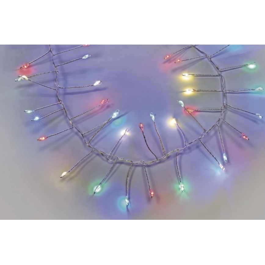LED udendørs lyskæde 1440xLED/8 funktioner 14,4 m IP44 multifarvet