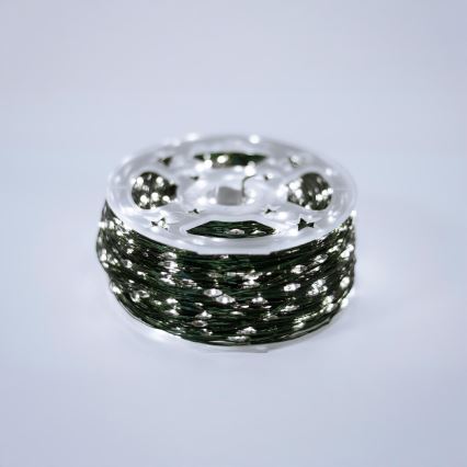 LED udendørs lyskæde 1500xLED/230V 8 funktioner 153 m IP44 kølig hvid + fjernbetjening