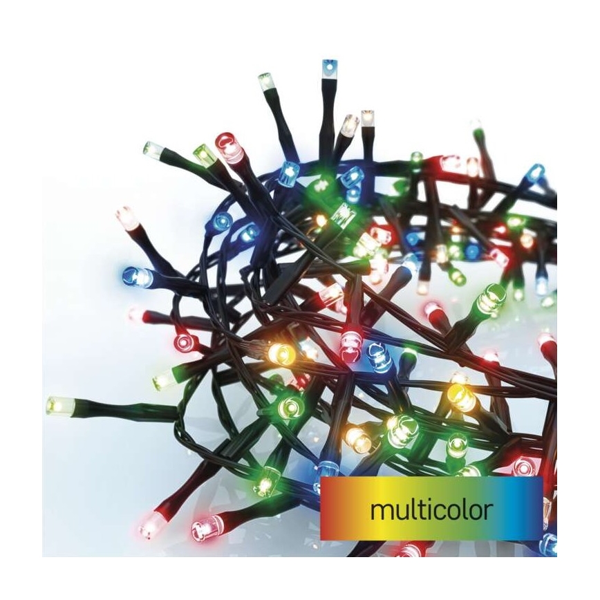 LED udendørs lyskæde 300xLED/11m IP44 multifarvet