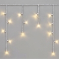 LED udendørs lyskæde 50xLED/3x0,4m IP44 varm hvid