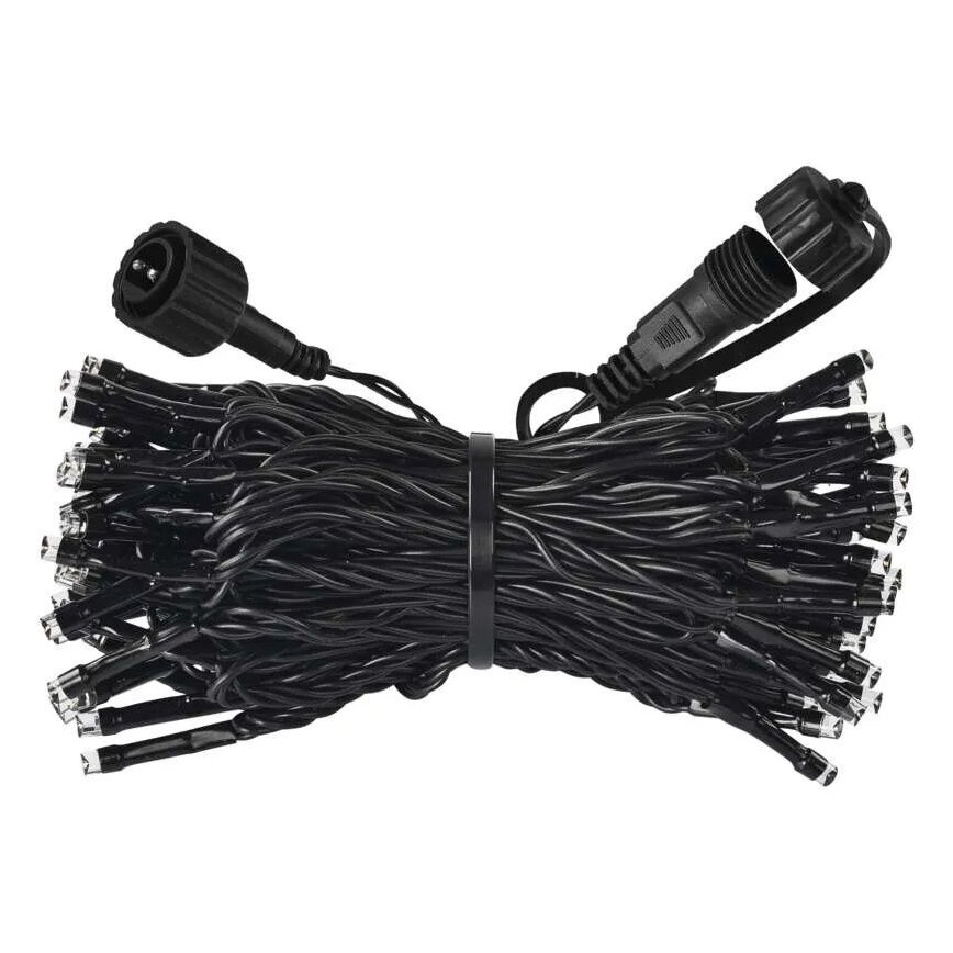 LED udendørs lyskæde 50xLED/5 m IP44 varm hvid