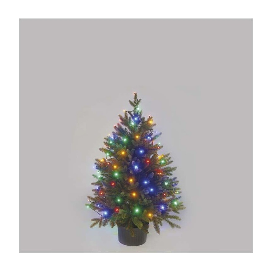 LED udendørs lyskæde 80xLED/13m IP44 multifarvet