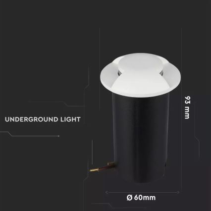 LED Udendørs navigationslys LED/1W/12V IP67