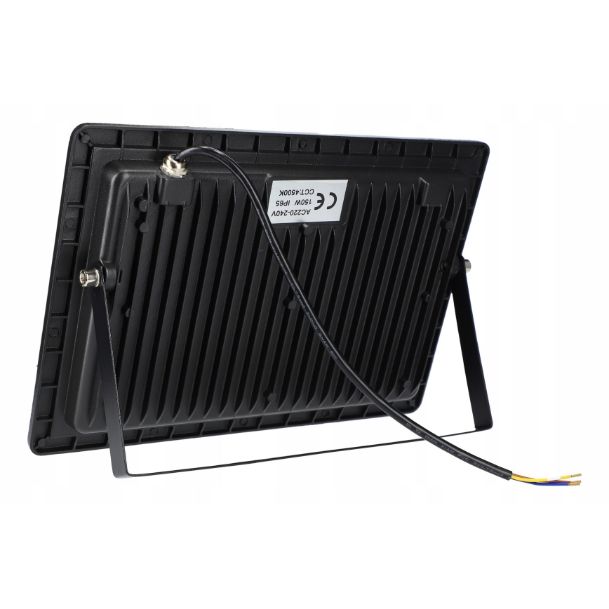 LED udendørs projektør LED/150W/230V 4500K IP65 sort