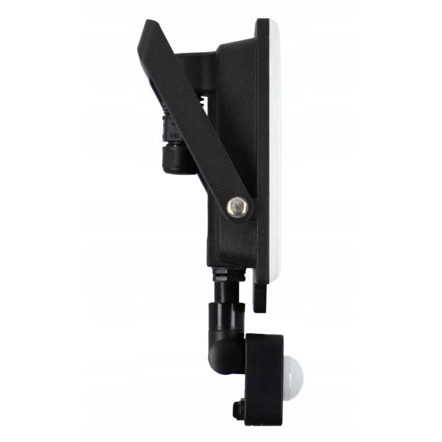 LED udendørs projektør med sensor LED/50W/230V 4500K IP65 sort