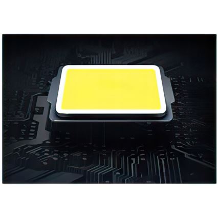 LED udendørs projektør med sensor LED/50W/230V 4500K IP65 sort